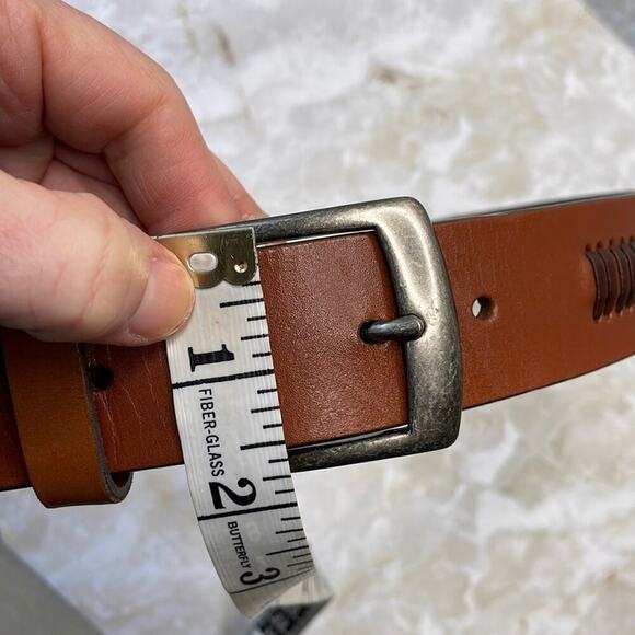 Men’s leather belt - Picture 5 of 6